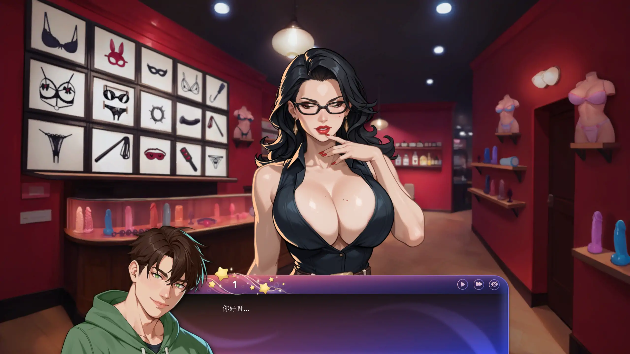 图片[2]-a299我的纸片人老婆直播爆红了1.0 官方中文【PC/0.43G/新作】-ACG酷游乐园